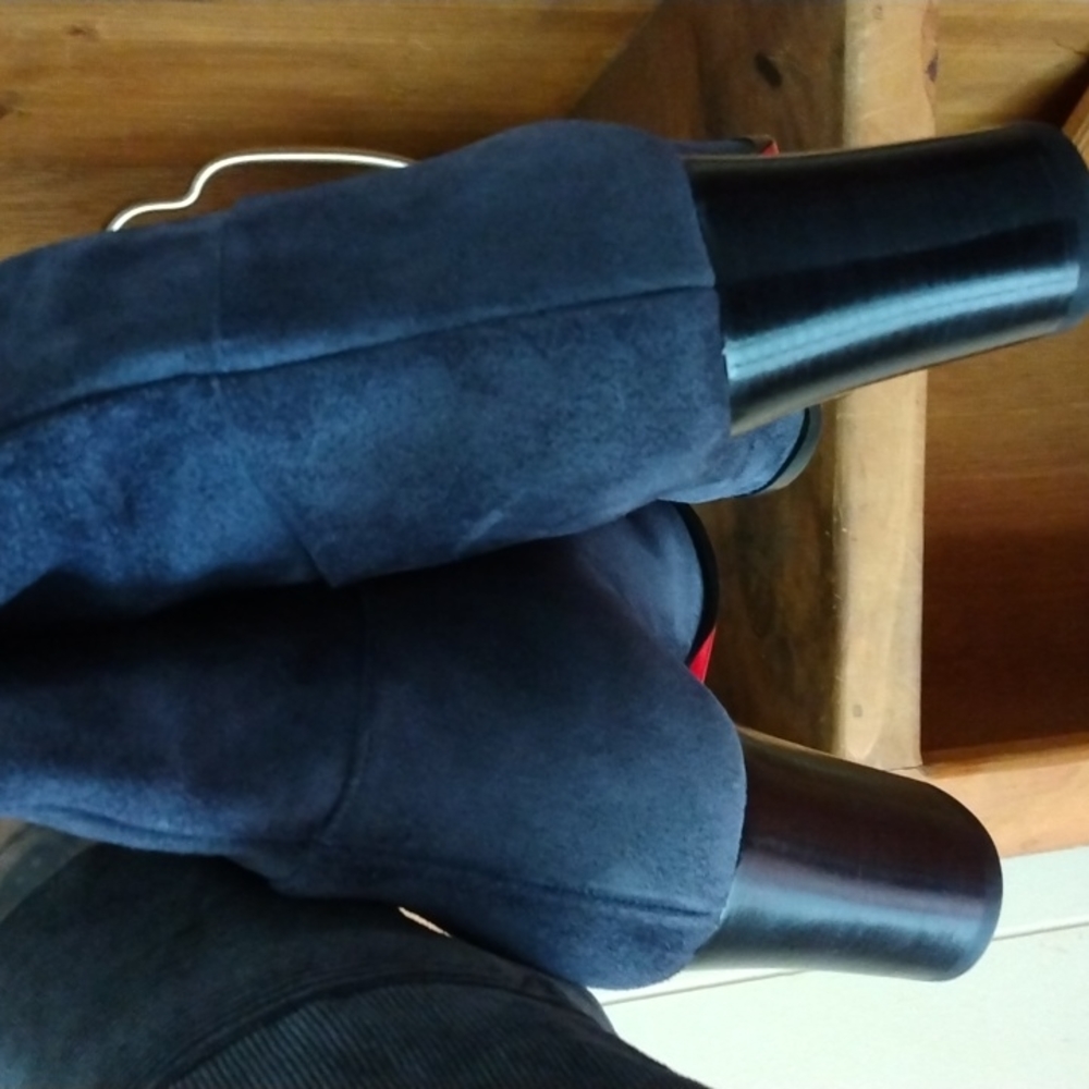 CHRISTIAN LOUBOUTIN SUEDE BOOTS SZ.40 1/2 - Picture 5 of 11